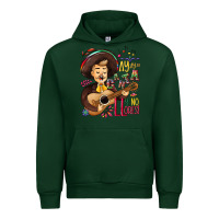 Forest Green Ay, ay, ay canta y no llores! Urban Hoodie - NancyCooperArtShop