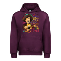Mauve Wine Ay, ay, ay canta y no llores! Urban Hoodie - NancyCooperArtShop