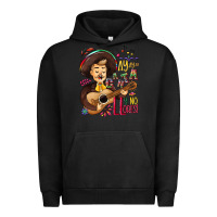 Pigment Black Ay, ay, ay canta y no llores! Urban Hoodie - NancyCooperArtShop