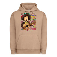 Pigment Burro Ay, ay, ay canta y no llores! Urban Hoodie - NancyCooperArtShop