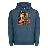 Pigment Midnight Navy Ay, ay, ay canta y no llores! Urban Hoodie - NancyCooperArtShop