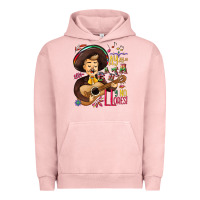 Pigment Salmon Ay, ay, ay canta y no llores! Urban Hoodie - NancyCooperArtShop