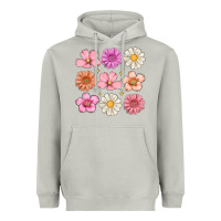 Moon Dust flowers Heavyweight Hoodie - MaliasSmallBusiness