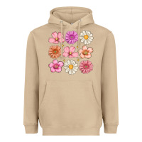 Mushroom flowers Heavyweight Hoodie - MaliasSmallBusiness