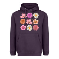 Plum flowers Heavyweight Hoodie - MaliasSmallBusiness