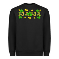 Black St. Patricks Day mama Heavyweight Sweatshirt - Neo Western