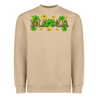 St. Patricks Day Mama Heavyweight Sweatshirt | Teevron