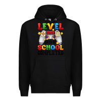 Black level 100 days of school completed Premium Hoodie - Artiststas