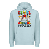 Blue Mist level 100 days of school completed Premium Hoodie - Artiststas