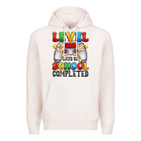 Pale Pink level 100 days of school completed Premium Hoodie - Artiststas