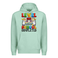 Seafoam level 100 days of school completed Premium Hoodie - Artiststas