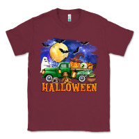 Burgundy halloween truck Classic Tee - AdoDesignShop