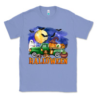 Colony Blue halloween truck Classic Tee - AdoDesignShop