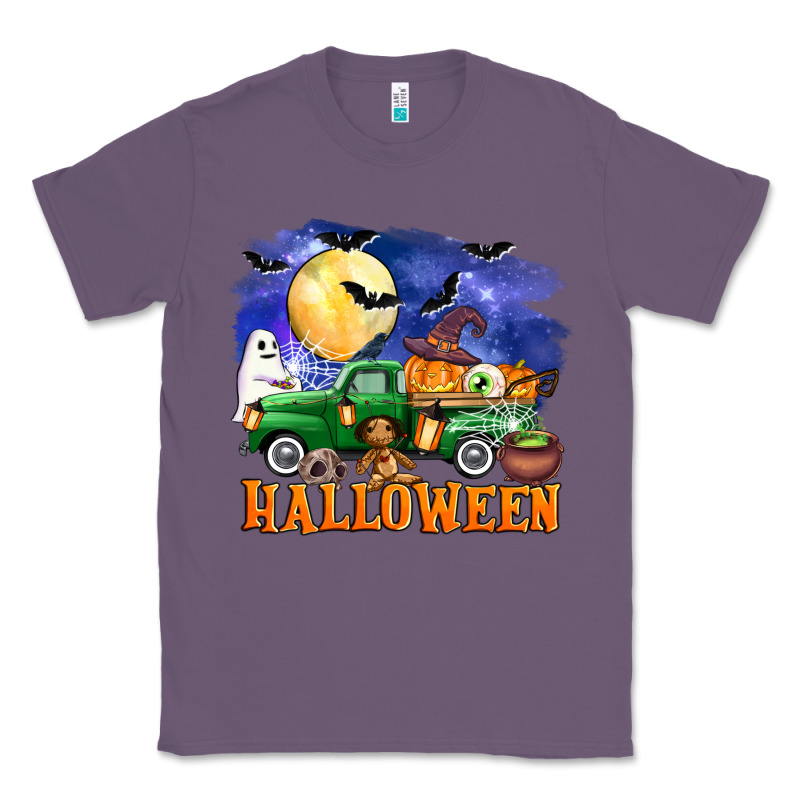 Halloween Truck Classic Tee by AdoDesignShop | Teevron