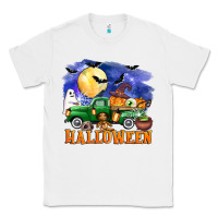 White halloween truck Classic Tee - AdoDesignShop