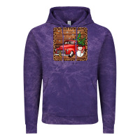 Cloud Purple christmas truck coaster Vintage Hoodie - JahusDesignShop