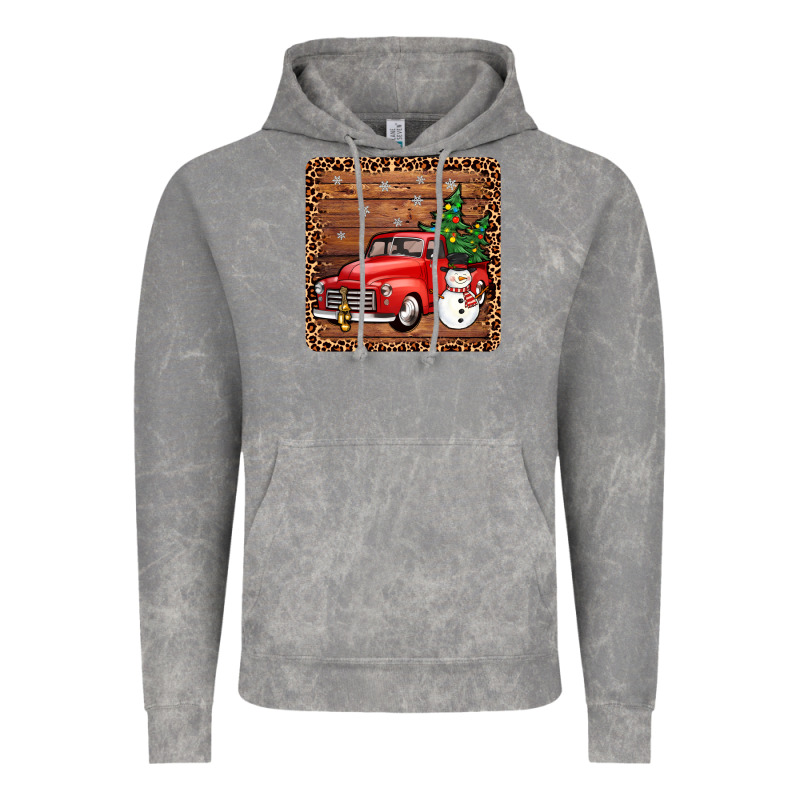 Christmas Truck Coaster Vintage Hoodie by JahusDesignShop | Teevron
