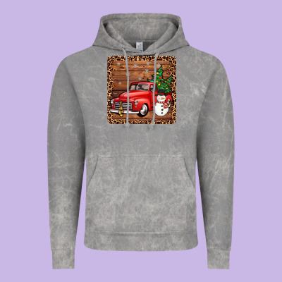 Christmas Truck Coaster Vintage Hoodie Designed By Jahusdesignshop
