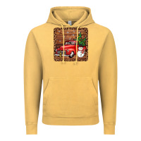 Vintage Mustard christmas truck coaster Vintage Hoodie - JahusDesignShop