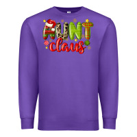 Purple aunt claus Premium Sweatshirt - MaliasSmallBusiness