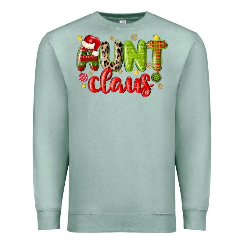 Aunt Claus Premium Sweatshirt by MaliasSmallBusiness | Teevron