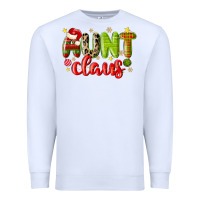 White aunt claus Premium Sweatshirt - MaliasSmallBusiness