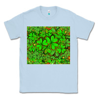 Dusty Blue shamrock bomb Classic Tee - AdoDesignShop