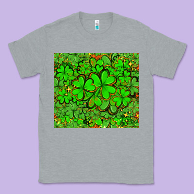 Shamrock Bomb Classic Tee Designed By Adodesignshop