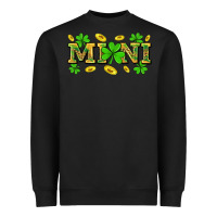 Black St. Patricks Day mini Heavyweight Sweatshirt - Neo Western