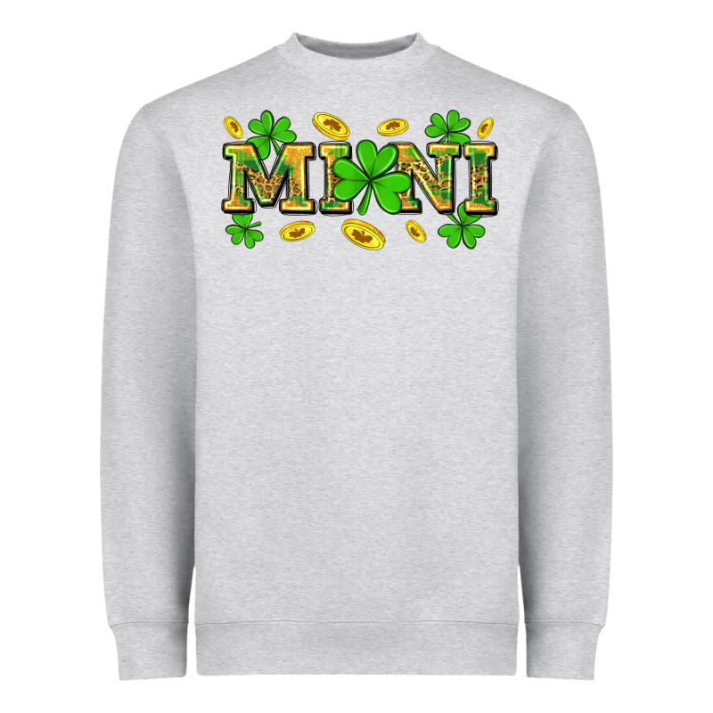 St. Patricks Day Mini Heavyweight Sweatshirt by Neo Western | Teevron
