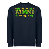 Navy St. Patricks Day mini Heavyweight Sweatshirt - Neo Western