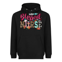 Black blessed nurse Heavyweight Hoodie - NancyCooperArtShop
