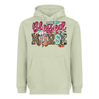 Matcha blessed nurse Heavyweight Hoodie - NancyCooperArtShop
