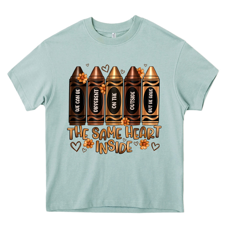 The Same Heart Inside Artiststas Heavy Core Tee by Artiststas | Teevron