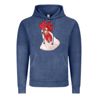 Vintage Denim silly chicken head Vintage Hoodie - RanaPortraitStore