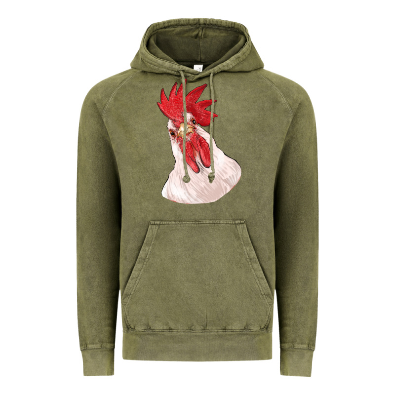 Silly Chicken Head Vintage Hoodie by RanaPortraitStore | Teevron