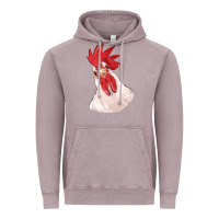 Vintage Zinc silly chicken head Vintage Hoodie - RanaPortraitStore