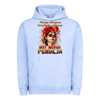 Pigment Grape Ice Always Chingona sometimes cabrona but never pendej Urban Hoodie - NancyCooperArtShop
