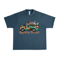 Midnight Navy respiratory therapist truck Urban Heavy Tee - RacoonDesign