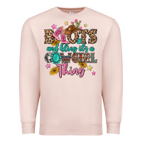 Boots And Bling It's A Cowgirl Thing Premium Sweatshirt | Teevron