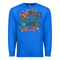 True Royal boots and bling it's a cowgirl thing Premium Sweatshirt - MaliasSmallBusiness