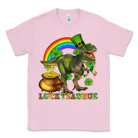 Bubblegum Pink luckysaurus and st patricks Classic Tee - AdoDesignShop