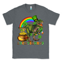 Charcoal Heather luckysaurus and st patricks Classic Tee - AdoDesignShop