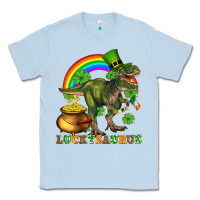 Dusty Blue luckysaurus and st patricks Classic Tee - AdoDesignShop