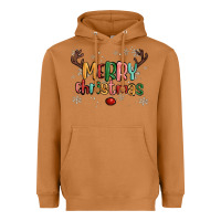 Meerkat merry christmas raindeerr Heavyweight Hoodie - MaliasSmallBusiness