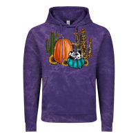 Cloud Purple sunflower cactus pumpkin fall Vintage Hoodie - RanaPortraitStore
