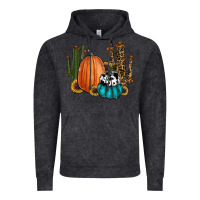 Vintage Black sunflower cactus pumpkin fall Vintage Hoodie - RanaPortraitStore