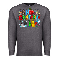 Charcoal Heather school custodian Premium Sweatshirt - NancyCooperArtShop