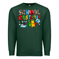 Sports Green school custodian Premium Sweatshirt - NancyCooperArtShop