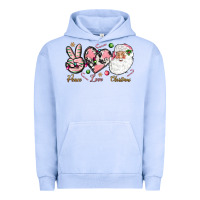 Pigment Grape Ice Peace love pink Christmas Urban Hoodie - NancyCooperArtShop